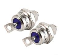 2 unids Stud Mount Diodo rectificador 1200V 85A cátodo positivo ánodo negativo para carga de batería controles de motor y aplicaciones de máquinas herramienta (70HF120)