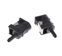 2 Unids Tanque De Línea De Combustible Conector Apto Yamaha Motor Fueraborda Barco Marino Motor