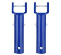 2 Unids V Cabeza Manija Azul Piscina Forma de V Clip de Cabeza de Cepillo Mango Reemplazo Accesorios de la Piscina