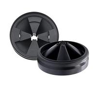 2 unids YAFIYGI cubierta de eliminación de basura 3/8 "Splash Guard fregadero deflector QCB-AM reemplazo para InSinkErator Evolution Series Tapones de drenaje de cuello silencioso extraíble mejorado