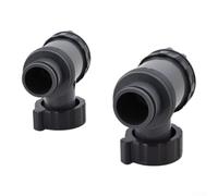 2 válvulas de émbolo para piscina Intex, repuesto de encendido/apagado para bomba de filtro de piscina sobre el suelo, compatible con manguera de 1.5 pulgadas de 1.5 pulgadas y accesorios roscados de