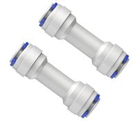 2 válvulas de retención de una sola vía de 3/8 pulgadas a presión para conectar purificadores de agua de un solo paso válvulas de retención