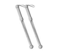 2 varillas de entrenamiento de fuerza, peso ligero, cuerda de construcción muscular, bíceps, tríceps, fortalecedor, equipo de fitness, cuerda de batalla para el hogar y el gimnasio