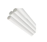 2 varillas de PTFE de 500 mm de longitud y 5-7 mm de diámetro for electrónica, ingeniería mecánica y aeroespacial.(6mm)