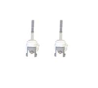 2 varillas de repuesto for cepillo de dientes eléctrico, piezas de conexión for cepillo de dientes eléctrico, compatibles con Philips HX9340, HX9350, HX9360, HX6730, HX6930, HX6960, HX6340 y HX6320.