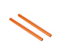 2 varillas estabilizadoras de cámara fáciles de instalar, tubo de aluminio de 15 mm de longitud, 20 cm de longitud, para uso profesional en estudio, fácil de instalar, barra de cámara