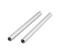 2 varillas estabilizadoras de cámara fáciles de instalar, tubo de aluminio de 15 mm de longitud, 20 cm de longitud, para uso profesional en estudio, barra de fotografía