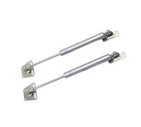 2 varillas hidráulicas para armario, barra neumática para muebles, bisagras telescópicas para puerta, bisagras de resorte para muebles, puertas telescópicas