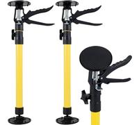 2 varillas telescópicas de soporte rápido ajustables de 50 a 115 cm, sistema de soporte de tercera mano, resistente, capacidad de 40 kg, postes de soporte antideslizantes, soporte de marco de puerta,