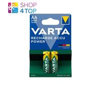 6 VARTA Aa Recarga Accu Potencia batteries LR6 2400mAh Nimh Mignon 2BL 1.2V New