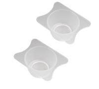 2 vasos de filtro de aerógrafos de liberación rápida para una fácil limpieza y uso eficiente en proyectos de manualidades, accesorios de modelos, modelos, filtro, herramienta de equipo de pintura para