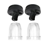 2 Vasos De Repuesto Con Tapas De 12 Onzas, Compatibles Con Nutri, Compatibles Con Ninja, Licuadoras Auto-IQ 426KKU450
