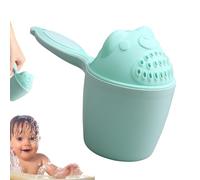 2 Vasos Para Enjuagar Champú Para Niños Pequeños - Vaso Para Lavar El Cabello Con Diseño De Cascada - Jarra De Baño Reutilizable Con Asa Y Diseño De Animales, Suministros De Baño