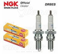 2 Velas Ngk Dr8Es Kawasaki En 400 Vulcan 400 1986 > 1991