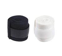 2 vendas deportivas de algodón Eslatic de 2,5 m para Muay Thai Taekwondo, color y negro