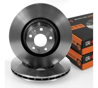 2 Ventilado Discos de Freno Delanteros para Audi A6 Desde Año Fab. 2004- 347mm