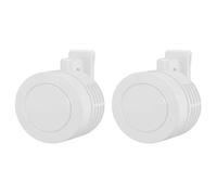 2 ventiladores de cuello, mini ventilador colgante para cuello, pequeños ventiladores de mesa, recargables USB con clip para cintura, silenciosos, ligeros y portátiles, ideales