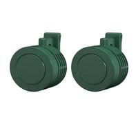2 ventiladores de cuello, mini ventilador colgante para cuello, pequeños ventiladores de mesa, recargables USB con clip para cintura, silenciosos, ligeros y portátiles, ideales