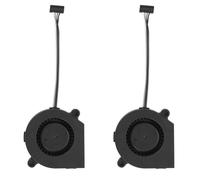 2 ventiladores de refrigeración Hotend extrusores P1P/P1S DC24V 5015 para impresora 3D Bambu Lab, 50 x 50 x 15 mm con doble rodamiento de bolas de 4,08 W 0,22 A, ventilador de refrigeración con línea