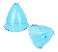 2 Ventosas, 120/160/180 Ml, Juego de Tazas de Terapia, Accesorios para Máquinas de Ventosas Al Vacío para Glúteos, Tazas de Masaje Al Vacío, Accesorios para Máquinas de Terapia Al(L(160ml))