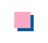 2 vinilos permanentes Cricut 91 x 33 cm - azul, rosa claro