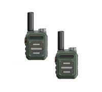 2 Walkie Talkies PMR 446 USB Portátiles, Radio Bidireccional con Doble PTT, Walkie-Talkies Portátiles de 30 W