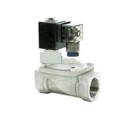 2 Way 1.2 1.5 2 Inch Orifice 35mm 50 Mm NBR FKM Seal 0.5-16 Bar SUS 304 Normally Closed Pilot Solenoid Valve (AC 220V_EPDM)