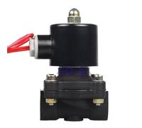 2 Way 2w Air Gas Water Solenoid Valve Plastic 1/2 3/4 Inch 220V AC Normally Close 2W160-15 2W200-20 Engineering Plastics Valve(3/4",AC220V)