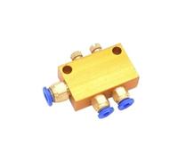 2 Way Adjustable Separator Manifold Block Quick to
