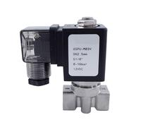 2 Way SS304 High Temperature Steam Hot Water Pilot Piston Solenoid Valve 1/8 1/4" 110V AC Orifice 2.5/3/4mm Normal Close(ORIFICE 2.5MM_AC110V)