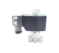 2 Way Stainless Steel Water Normally Open Solenoid Valve SS304 1/4" 1/8" Orifice 2.5mm/3mm Zero-pressure Start GSPU-M03K(1/8",ORIFICE 2.5MM_DC12V)
