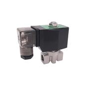 2 Way SUS304 Water Solenoid Valve Normally Close Port G1/4" AC220V Orifice 3mm/4mm/5mm/6mm 0-20bar/10bar/7bar/5bar SPU Valve(5mm 7bar,AC24V_NBR)