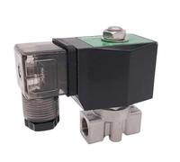 2 way SUS304 water solenoid valve normally close Port G1/4" AC220V Orifice 3mm/4mm/5mm/6mm 0-20bar/10bar/7bar/5bar(3mm 20bar,AC24V_NBR)