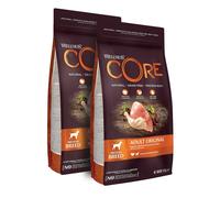 2 x 1.8 kg Wellness Core Adult Medium Original Pavo y Pollo pienso para perros ¡Pack ahorro!