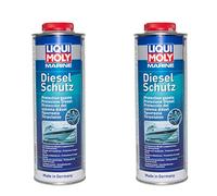 2 X 1 Litro LIQUI MOLY Aditivo de Protección Diesel Marino, Aditivo de Protección Diesel, Stop de Plagas Diesel
