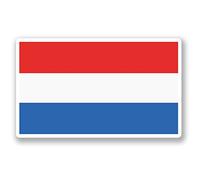 2 x 10 cm) vinilo diseño bandera Luxemburgo iPad coche para ordenador portátil viaje equipaje # 5277