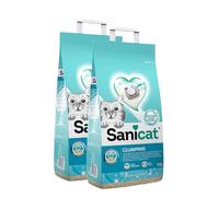 Sanicat - Arena para gatos Aglomerate con aroma a jabón de Marsella| Con control de olor garantizado | Absorbe la humedad y facilita la limpieza de la bandeja | 10 L de capacidad