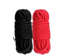 2 x 10 m / 32 pies Cuerda de Sexual BDSM Cuerda de Algodón Juegos de Restricción SM Accesorios de Cuerda de Suave para Juegos de Restricción Restricciones Juguete Sexual