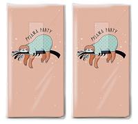 2 x 10 Pañuelos (Schön gemütlich/Perezoso/Niños/Animales