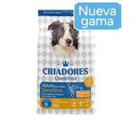 2 x 12 kg Criadores Científico Sensitive Adulto Medium-Maxi Pienso Salmón para perros ¡Pack Ahorro!