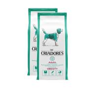 2 x 12 kg Criadores Dietetic Adulto Obesity pienso para perros ¡Pack ahorro!