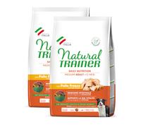 2 x 12 kg Natural Trainer Adult Medium Pollo pienso para perros ¡Pack ahorro!