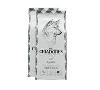 2 x 15 kg Criadores Adulto Pescado pienso para perros ¡Pack ahorro!