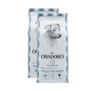 2 x 15 kg Criadores Pollo y Arroz pienso para cachorros de razas medianas ¡Pack ahorro!