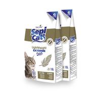 2 x 15 L Sepicat LightWeight Extreme Fresh arena aglomerante ligera para gatos ¡Pack ahorro!