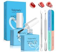 2 x 15 ml Removedor Esmalte Semipermanente, Removedor Esmalte Semipermanente, Magic removedor esmalte quitaesmalte, Elimina Fácil y Rápidamente el Esmalte en 3-5 Minutos