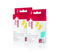 Edelwhite 100-192 - Cabezales de repuesto para cepillo de dientes sónico Sonic Generation SG8 (Winner) - SG12, ultrasuaves y blancos, 2 unidades