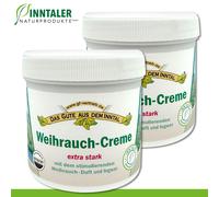 2 x 200 ml Inntaler Naturprodukte Crema Extra Fuerte Weihrauch para Uso Diario