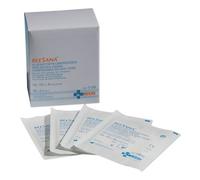 2 x 25 compresas estériles de tela no tejida, 4 capas, 30 g/m², Beese Medical (10 x 10 cm)