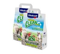 2 x 25 L Vitakraft Vegetal Clean Papel Lecho Vegetal para animales ¡Pack ahorro!